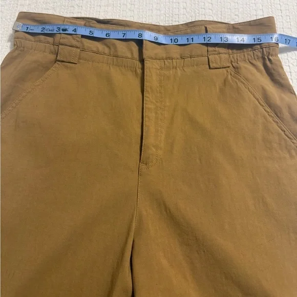 A.L.C. Tan Tie-Waist Trousers - Picture 11 of 12